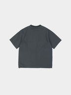 Pocket Volume String Half Tee (Charcoal)