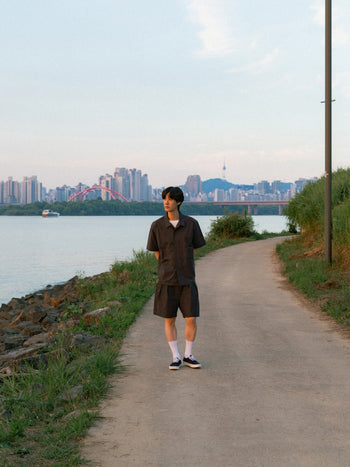 City Summer Light Banding Shorts (Navy)