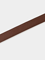 Classic Leather Belt (Brown)