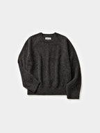 Shaggy Dog Round Knit (Charcoal)
