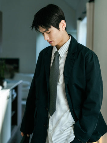 City Worker Club Jacket (Blue Gray)