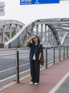 City Summer Light Banding Pants (Charcoal)