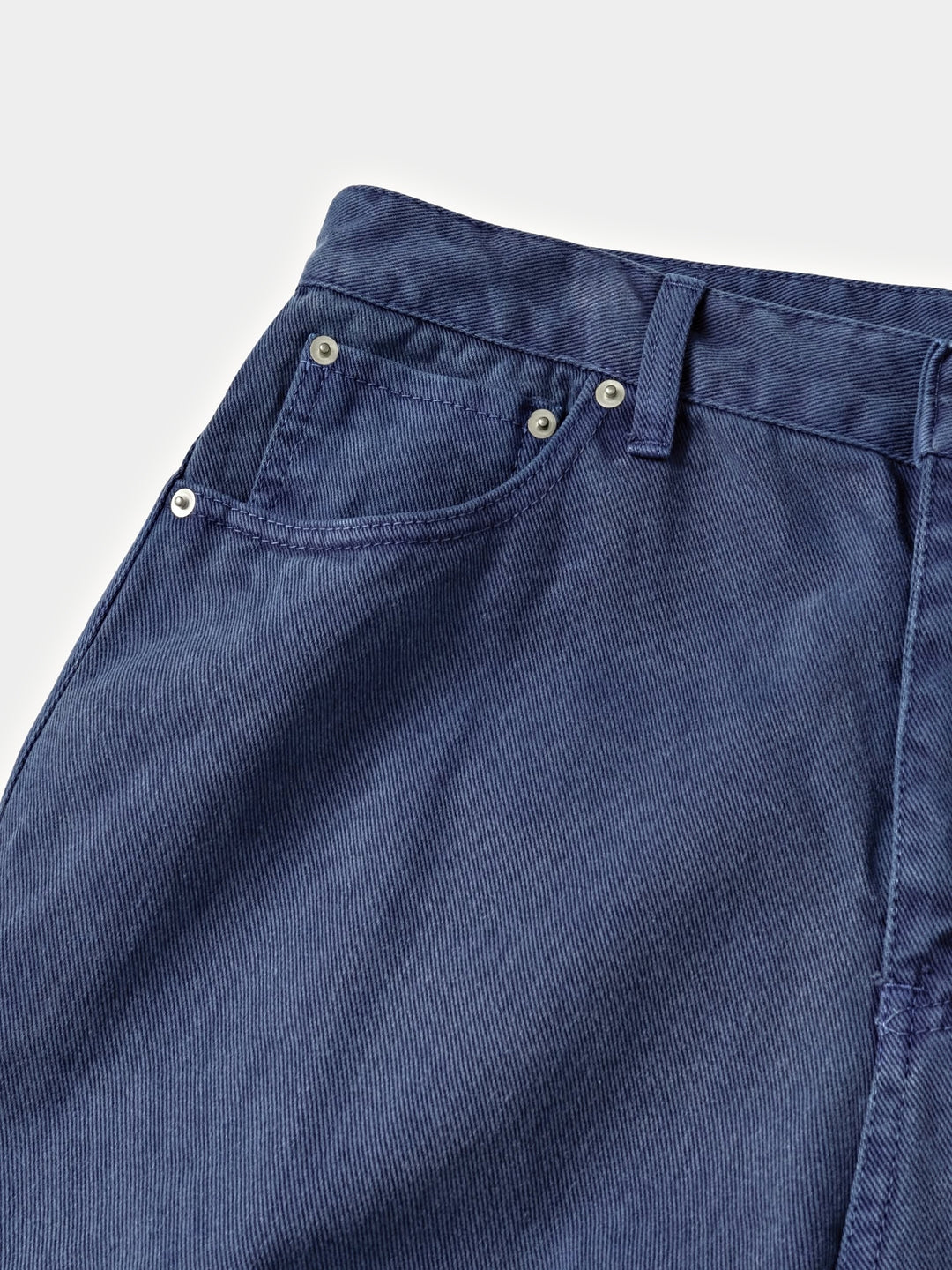 Coloured Denim Pants (Blue)
