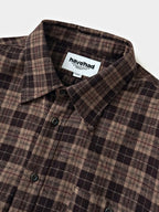 Soft Flannel Shirts (Check Brown)