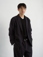City Light Wool Club Jacket (Charcoal)