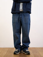 Heavy Cotton Carpenter Pants (Denim Blue)