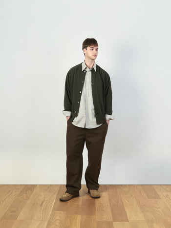 Light Wholegarments Cardigan (Brown)