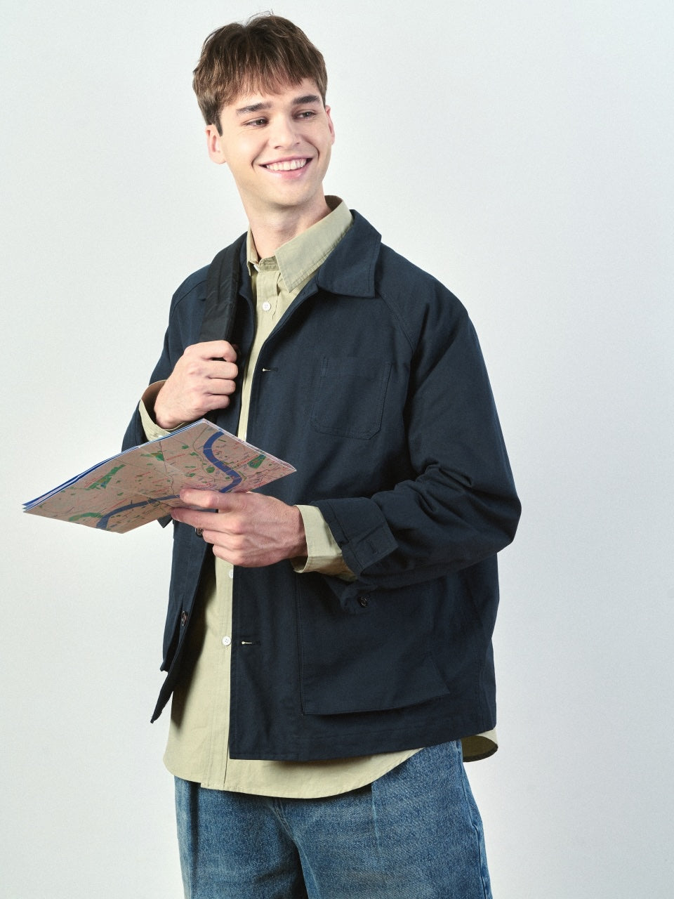 City Worker French Jacket (Black)