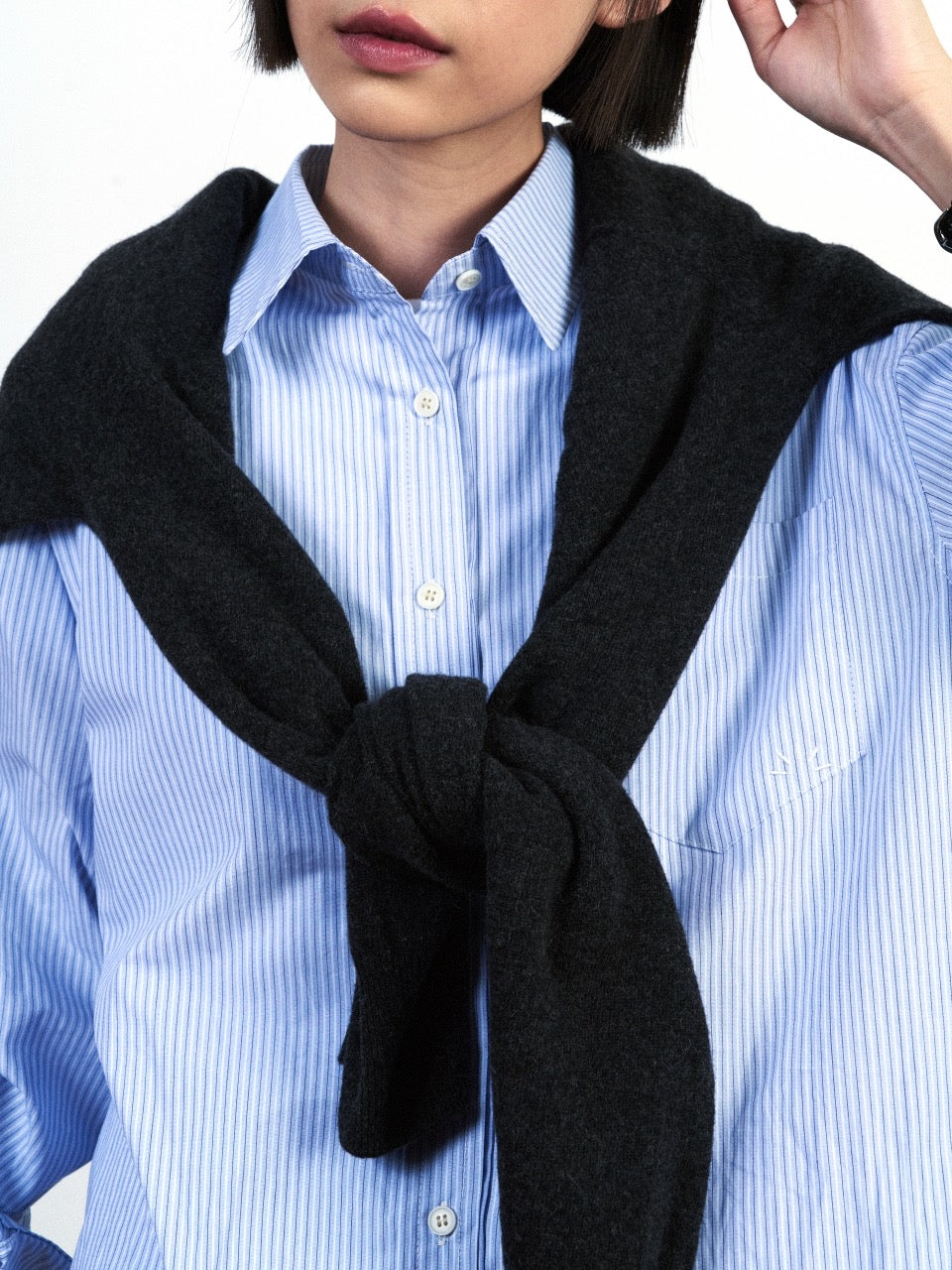 Light Wholegarments Cardigan (Brown)
