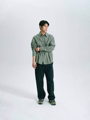 Classic Check Westren Shirts (Brown)