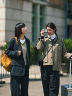 City Worker Club Jacket (Khaki Gray)