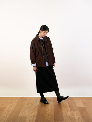 Washed Pocket Utility Jacket (Denim Blue)