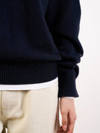 Yak Wool Crewneck Sweater (Gray)