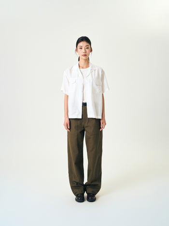 Double Pocket Slub Shirts (Navy)