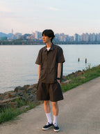 City Summer Light Banding Shorts (Charcoal)