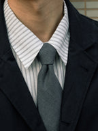 Everyday Pocket Stripe Shirts (Blue Gray)