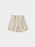 Sea&Sun Washed Pin-tuck Shorts (Ecru)