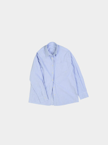 (W)Breeze Stripe Shirts - Light Blue | W0 (S)