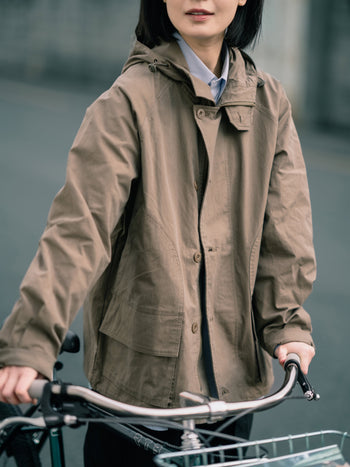 City Commuter Check Wind Jacket (Check Black)