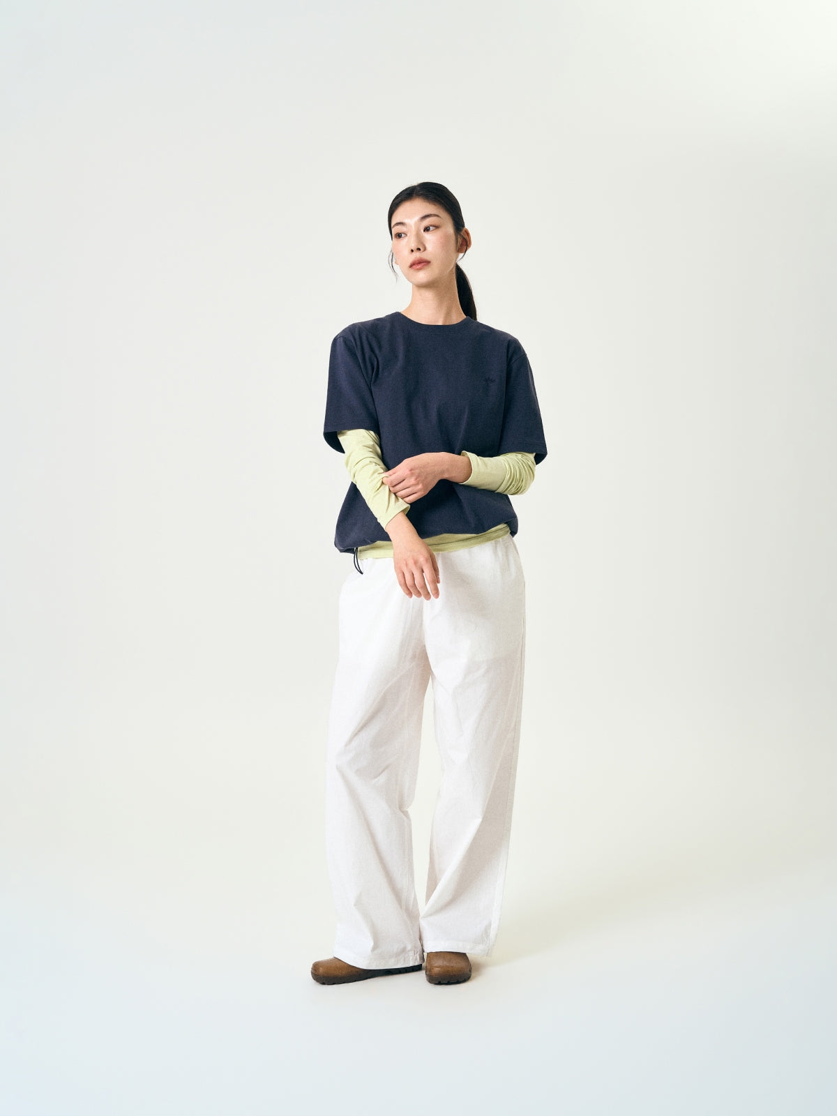 Light String Easy Pants (Beige)