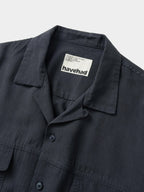 Double Pocket Slub Shirts (Navy)