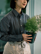 Daily Classic Check Shirts (Check Navy)