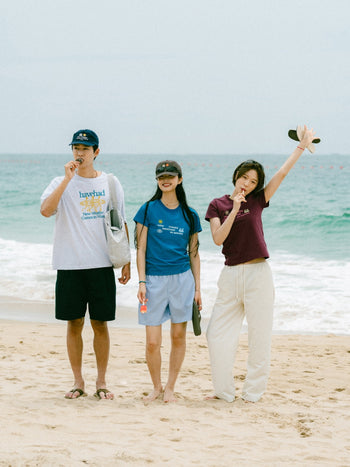 Sea&Sun Graphic Washed Cap (Navy)