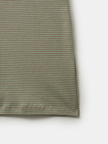 Classic Stripe Tee (Brown)
