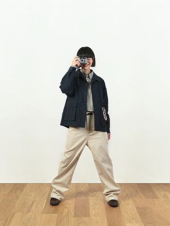 City Worker French Jacket (Navy)