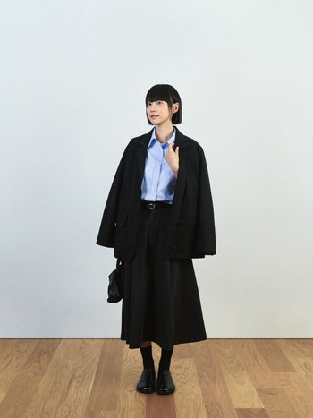 (W)Breeze Stripe Shirts - Light Blue | W0 (S)