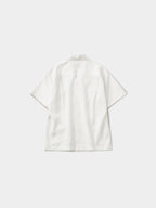 Double Pocket Slub Shirts (White)