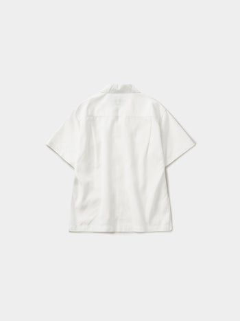 Double Pocket Slub Shirts (White)