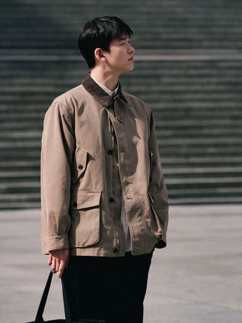 2way Utility Field Coat (Beige)