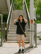 City Summer Light Banding Shorts (Navy)