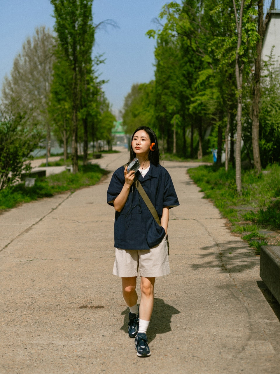 City Summer Light Banding Shorts (Navy)