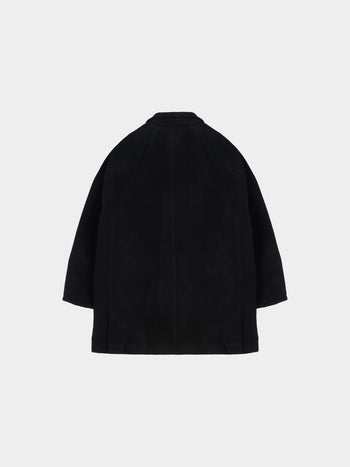City Wool Half Coat (Black)