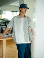 Sea&Sun Graphic Washed Cap (Brown)