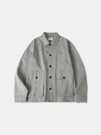 City Worker French Jacket (Blue Gray)