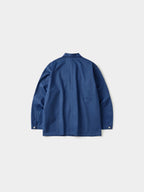 Twill Cotton Chore Jacket (Blue)