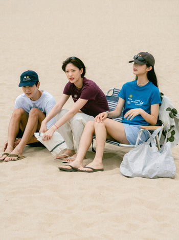 Sea&Sun Washed Pin-tuck Shorts (Navy)