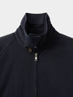 Glen Cotton Drizzler Jacket (Navy)
