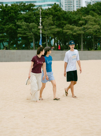 Sea&Sun Washed Pin-tuck Shorts (Ecru)