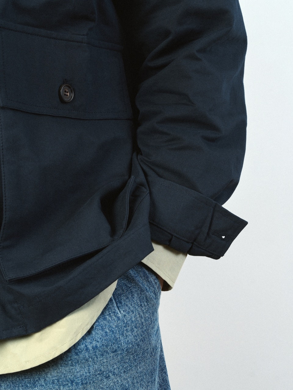 City Worker French Jacket (Navy)