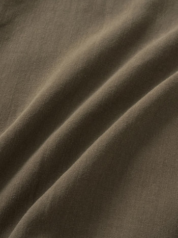 Double Pocket Slub Shirts (Brown)