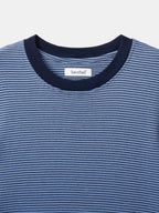 Classic Stripe Tee (Light Blue)